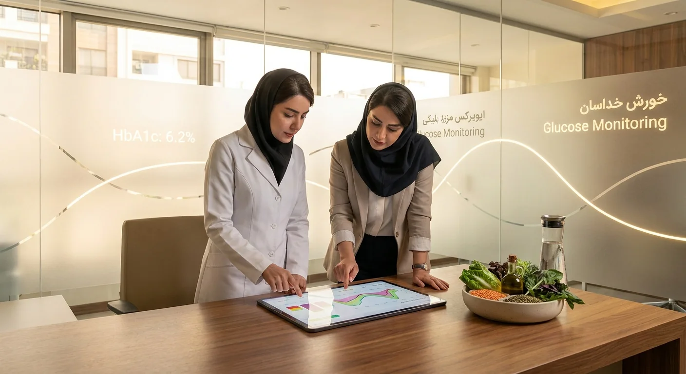 رژیم درمانی دیابت نوع ۲ و پیش‌دیابت؛ پروتکل جامع کاهش HbA1c و مهار مقاومت به انسولین