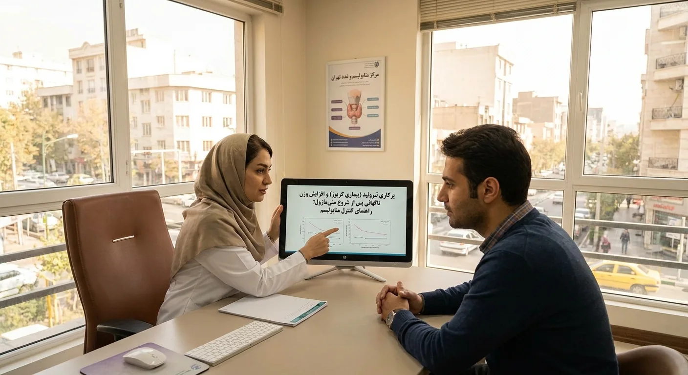 پرکاری تیروئید (بیماری گریوز) و افزایش وزن ناگهانی پس از شروع متی‌مازول؛ راهنمای کنترل متابولیسم